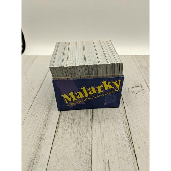 1997 Malarkey Game Replacement Parts Pieces Question Cards with Box - Picture 3 of 5